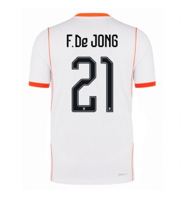 Holland Frenkie de Jong #21 Udebanetrøje VM 2026 Kortærmet